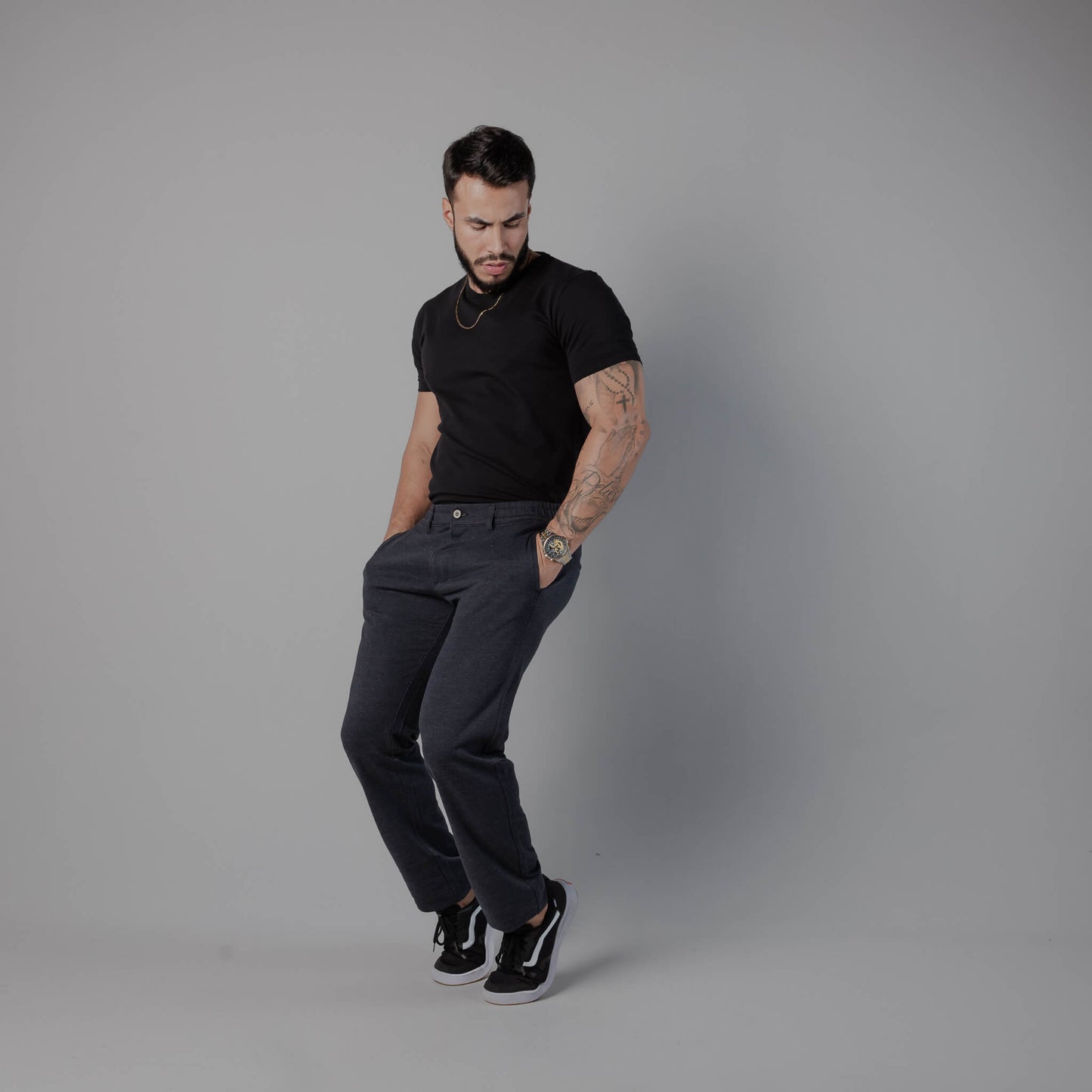 Calça Alfaiataria Confort Siena Preta