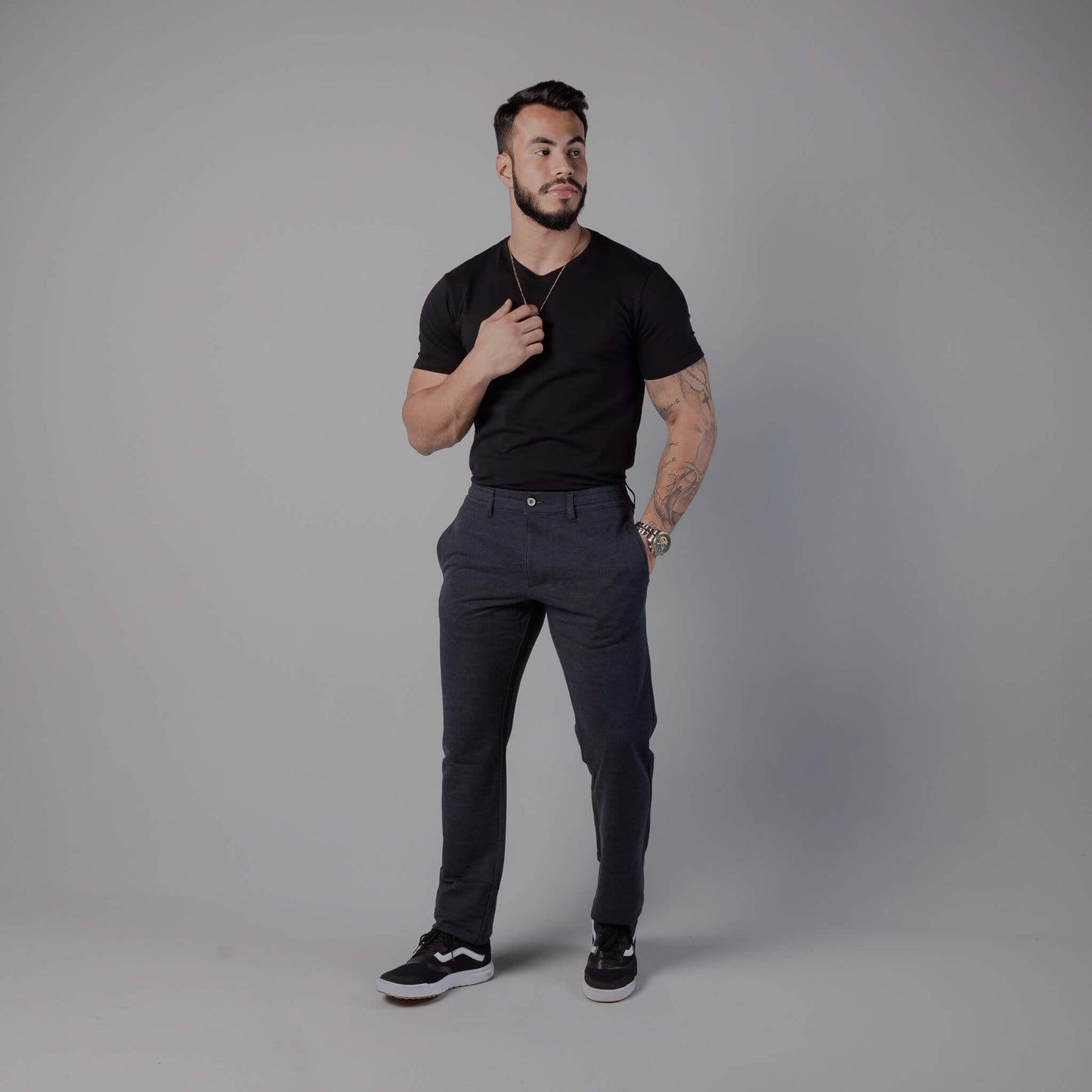 Calça Alfaiataria Confort Siena Preta