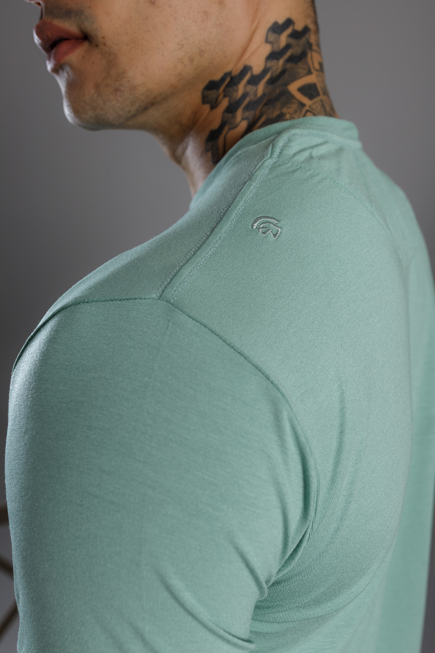 Camiseta Modal Vicenza Verde agua