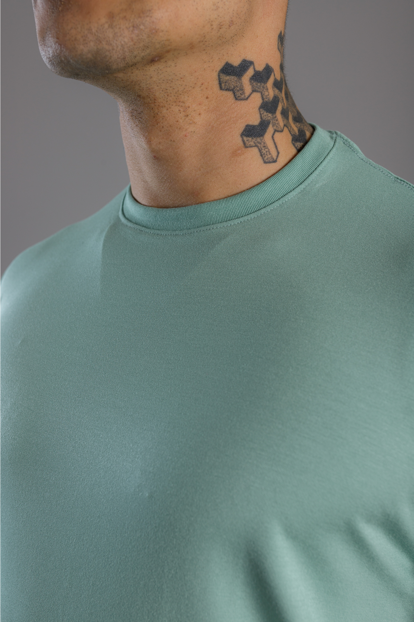 Camiseta Modal Vicenza Verde agua